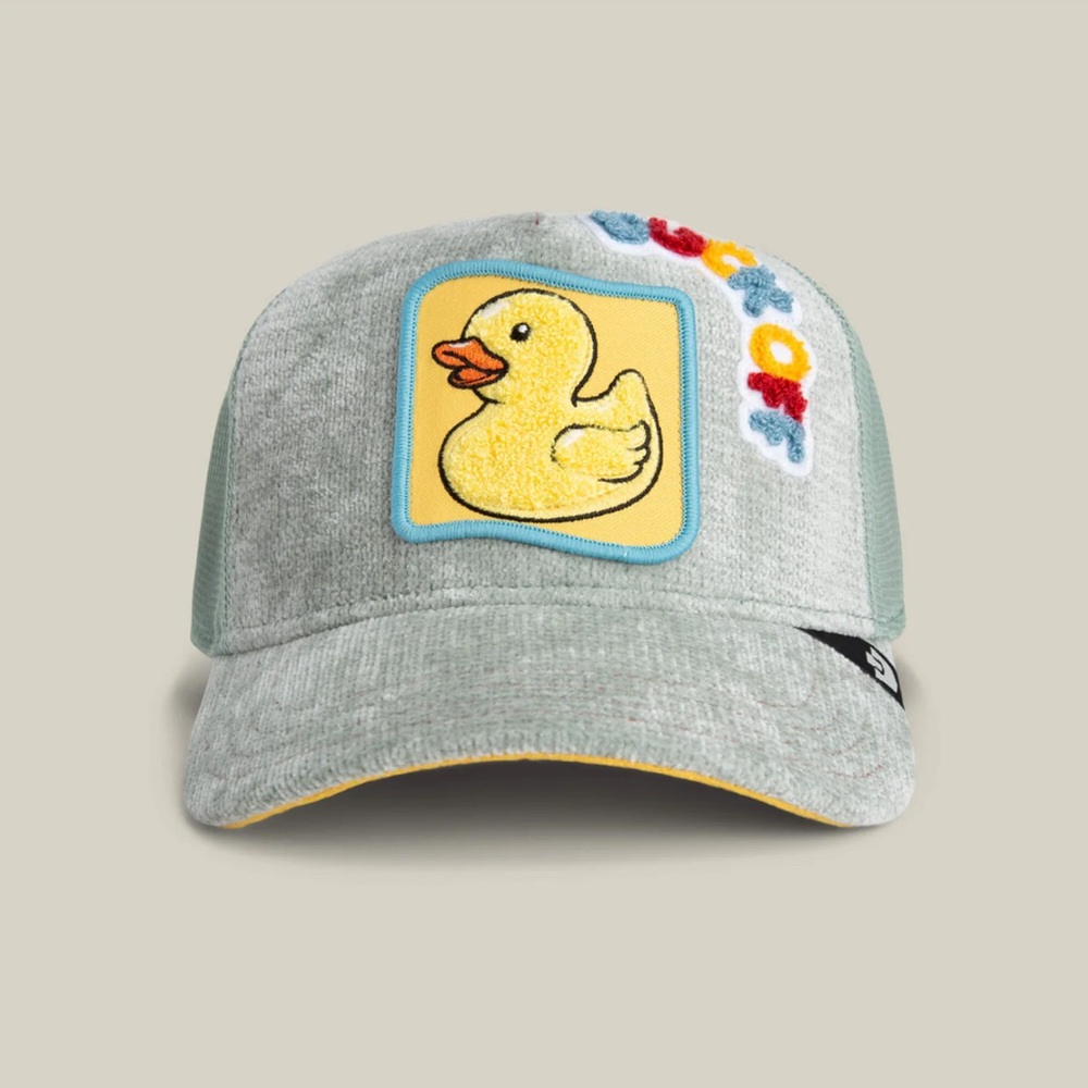 Goorin bros. DUCKING AUTOCORRECT fun trucker hat. NWT.